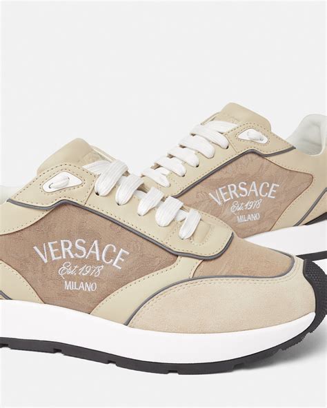 versace milano runner sneakers